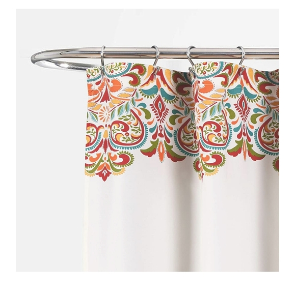 🆕️ Boho Paisley Damask Print Design 72” x 72” - Picture 3 of 6